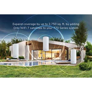 Produktbild für WLAN-Repeater Netgear Orbi 770 Series, RBE770-100EUS