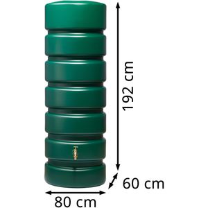 Produktbild für Regentonne Garantia Gartentank Classico, 650 Liter