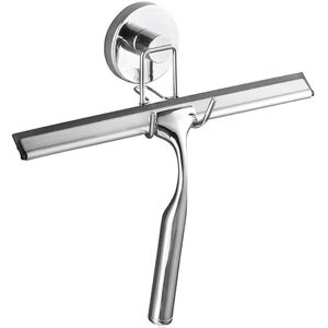Produktbild für Duschabzieher Wenko Vacuum-Loc, aus Metall, verchromt