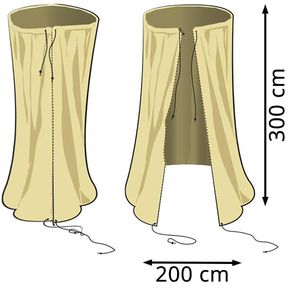 Produktbild für Wintervlies NOOR 0111PROXXXL, beige, 2 x 3 m