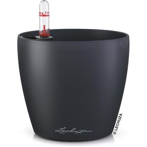 Übertopf Lechuza CLASSICO Color 12, schiefergrau, Ø 13 x 12 cm