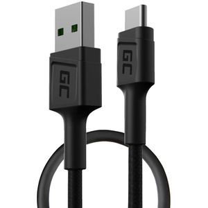 Produktbild für Ladekabel Green-Cell GC PowerStream, schwarz, 1,2m