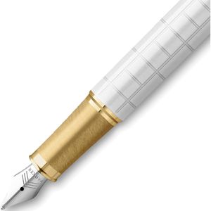 Produktbild für Füller Parker IM Premium Pearl G.C., Feder F