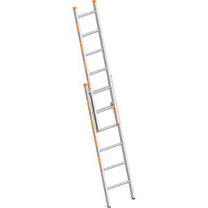 Produktbild für Schiebeleiter Layher Topic 1035, 2 x 6 Sprossen