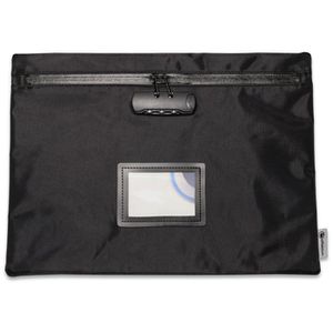 Produktbild für Banktasche effektivo 11130, schwarz, Nylon