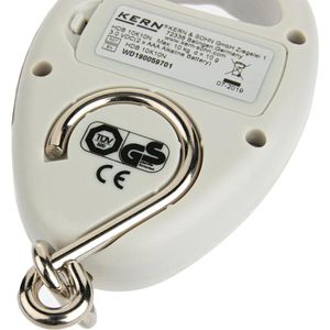 Produktbild für Kofferwaage Kern HDB 10K10, mit Tara-Funktion, Teilung 10 g