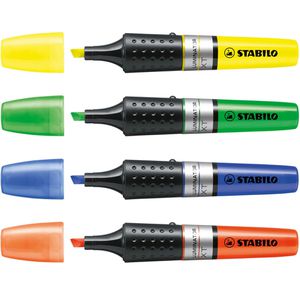 Textmarker Stabilo Luminator, 4 Stück