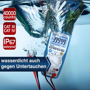Produktbild für Multimeter PeakTech P 3360, digital, True RMS