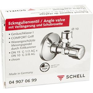 Produktbild für Eckventil SCHELL Comfort, mit Drehverschluss