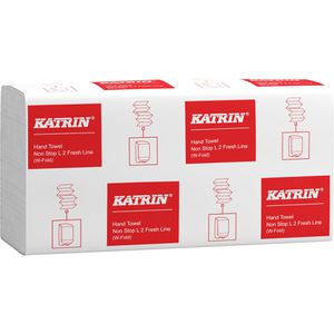 Produktbild für Papierhandtücher Katrin Non Stop L, Fresh Line, 95193, 2-lagig