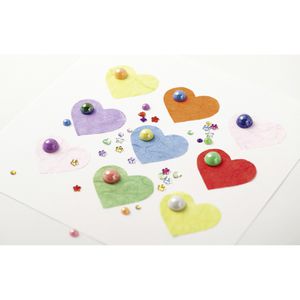 Produktbild für Bastelset Folia 12419 Schmuckstein-Mix Rainbow