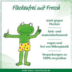 Produktbild für Fleckenentferner Frosch Fleckenzwerg wie Gallseife, flüssig