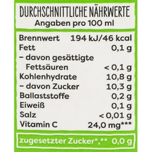 Produktbild für Saft Beckers Bester, naturtrüber Apfelsaft, ohne Zuckerzusatz