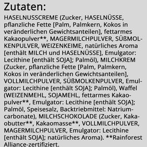 Produktbild für Waffeln Gut&amp;Günstig Crunchy Break Milch-Haselnuss-Schnitte