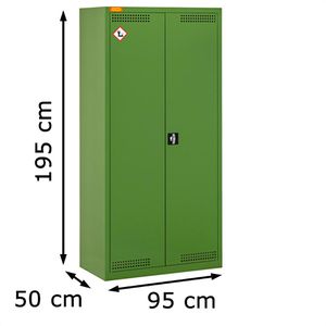 Produktbild für Umweltschrank CEMO 10/20, 11393, resedagrün