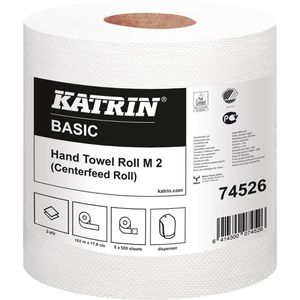 Produktbild für Handtuchrollen Katrin Classic 74526 M2, perforiert