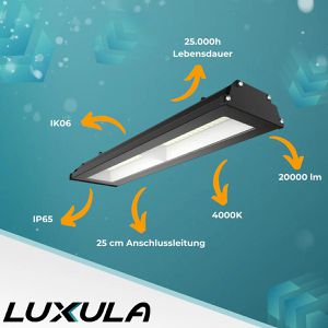Produktbild für LED-Hallenstrahler Luxula LX500143, 20.000 Lumen
