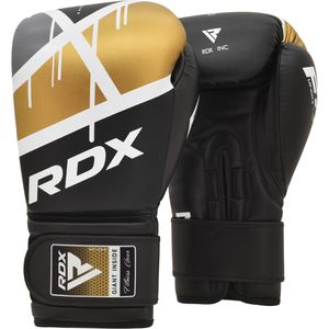 Produktbild für Boxhandschuhe RDX-Sports F7 Ego, schwarz, Kinder &amp; Erwachsene