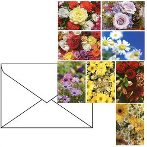 Produktbild für Grußkarten Böttcher-AG Blumen, sortiert