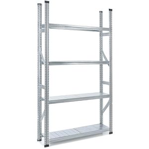 Schwerlastregal GEWE 310G4R, 4 Metallböden