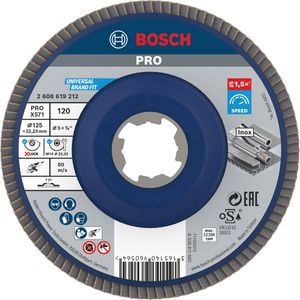 Fächerschleifscheibe Bosch PRO X571