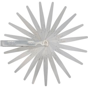 Fühlerlehre Helios-Preisser 0607203, aus Federstahl