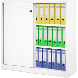 Schiebetürenschrank Bisley Eco SD12112S696, abschließbar