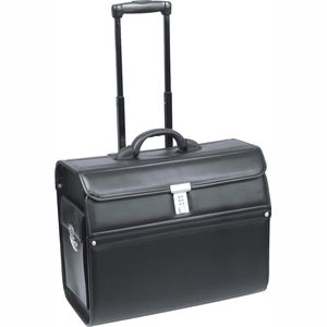 Produktbild für Pilotenkoffer Alassio Mondo 45033, schwarz, 26 Liter