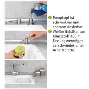 Produktbild für Spülmittelspender Wenko Monti 54739100, verchromt