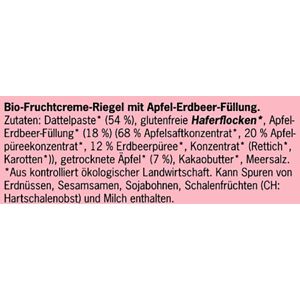 Produktbild für Fruchtriegel foodloose Apfel-Erdbeere, BIO