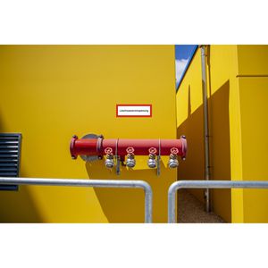 Produktbild für Hinweisschild Abtec DIN 4066, DIN 14462 Kunststoff