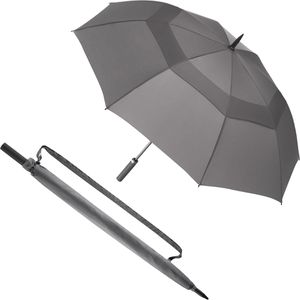 Regenschirm Fare AC-Golfschirm, XXL, grau, windsicher
