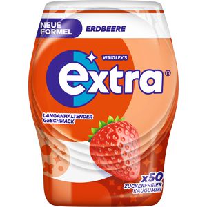 Produktbild für Kaugummis Extra Erdbeere