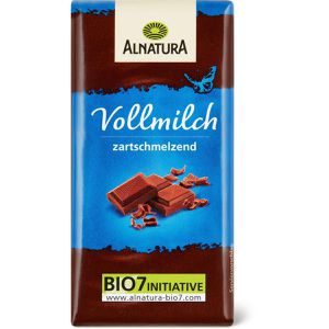 Produktbild für Minischokolade Alnatura Vollmilch, BIO