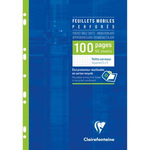 Produktbild für Ringbucheinlagen Clairefontaine 1732C, A4