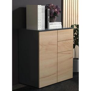 Produktbild für Kommode VCM Dalosa 4-Fach 918339, honig eiche