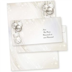 Weihnachtsbriefpapier tatmotive Elegance