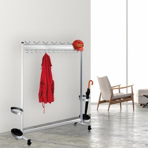 Produktbild für Garderobenständer Kerkmann Multiline 6754, silber