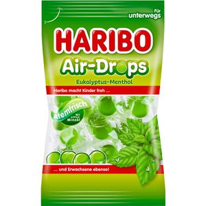Kräuterbonbons Haribo Air-Drops Eukalyptus-Menthol