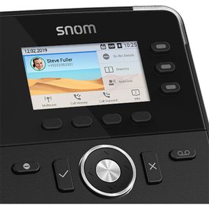 Produktbild für Telefon Snom D717, schwarz