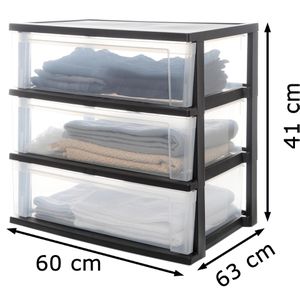 Produktbild für Schubladenwagen Iris NSW-603, mit 3 Schubladen