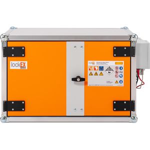 Produktbild für Akku-Ladeschrank CEMO Premium Plus 8/5, mit 9 Steckdosen