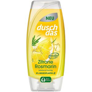 duschdas Duschgel Zitrone und Rosmarin, für Frauen und Männer, pH-hautneutral, 225ml