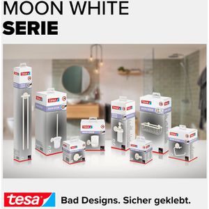 Produktbild für Handtuchhalter Tesa Moon White 40572, weiß
