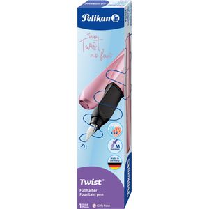 Produktbild für Füller Pelikan Twist Girly Rose P457, Feder M