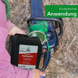 Produktbild für Sägekettenöl SWS O10-SWSMIN5, Haftöl mineralisch
