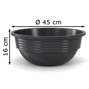 Produktbild für Pflanztopf Plastard Milano, 12 Liter