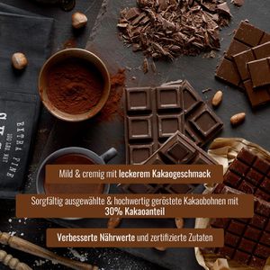 Produktbild für Kakao Jacobs Cocoa Fantasy Dark Trinkschokolade, Pulver