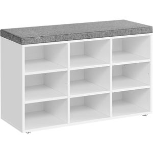 Schuhbank Vasagle LHS009W14, weiß, aus Holz