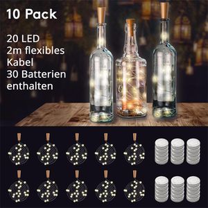 Produktbild für Lichterkette Goobay 49854, Flaschenlicht, 20 LED, innen